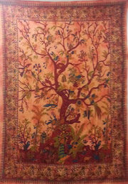 TREE OF LIFE WALL HANGING TAPESTRY BOHEMIAN DECOR BEDSPRED