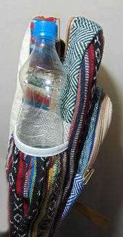 Hemp Laptop Backpack Bag screen print