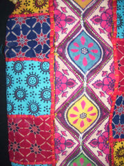 BLOCK PRINT SKIRT COTTON BAG