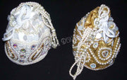 DRAWSTRING EMBROIDERY POTLI  PURSE
