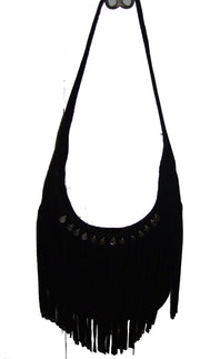 SUEDE LEATHER BANJARA CROSS BAG