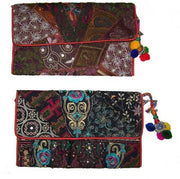 VINTAGE TRIBAL ETHNIC  BANJARA CLUTCH BAG PURSE