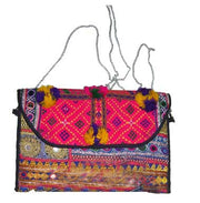 VINTAGE TRIBAL ETHNIC  BANJARA CLUTCH BAG PURSE