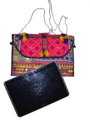 VINTAGE TRIBAL ETHNIC  BANJARA CLUTCH BAG PURSE