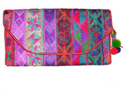 PHULKARI EMBROIDERY ETHNIC  BANJARA CLUTCH BAG PURSE