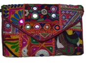 KUTCH EMBROIDERY ETHNIC BANJARA CLUTCH BAG