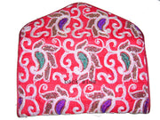 Red Thread Work Envelop Clutch Purse