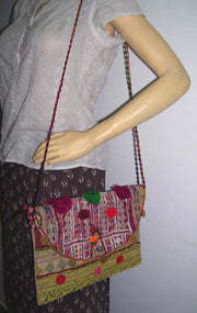 ETHNIC  BANJARA CLUTCH BAG PURSE FOR TAB