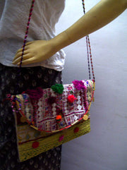 ETHNIC  BANJARA CLUTCH BAG PURSE FOR TAB