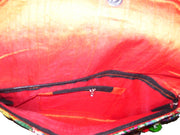 PHULKARI EMBROIDERY ETHNIC  BANJARA CLUTCH BAG PURSE