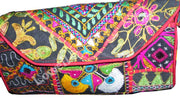 MEDIUM KUTCH EMBROIDERY ETHNIC  BANJARA CLUTCH PURSE