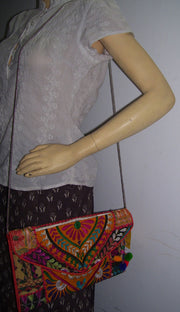 KUTCH EMBROIDERY ETHNIC  BANJARA CLUTCH BAG PURSE
