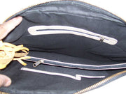 LEATHER BANJARA SHOULDER BAG WITH SUEDE FRINGE