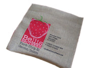Cherry Print Jute Promotional Bag