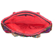 BIG SIZE EMBROIDERY SHOULDER BAG