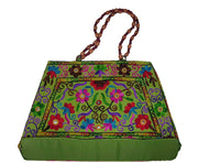 BIG SIZE EMBROIDERY SHOULDER BAG