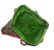 BIG SIZE EMBROIDERY SHOULDER BAG