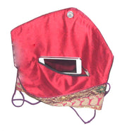 EMBROIDERY CLUTCH  BAG