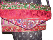 EMBROIDERY CLUTCH  BAG