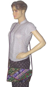 EMBROIDERY CLUTCH  BAG
