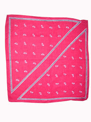 PAISLEY PRINT COTTON BANDANAS
