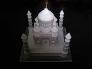 WHITE MARBLE HANDMADE AGRA TAJ MAHAL/TAJ MAHAL REPLICA