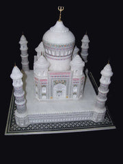 WHITE MARBLE HANDMADE AGRA TAJ MAHAL/TAJ MAHAL REPLICA
