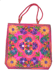 EMBROIDERY SHOULDER BAG
