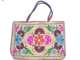 EMBROIDERY SHOULDER BAG