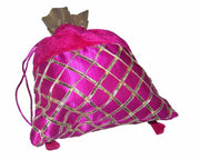 VELVET POTLI  BAG