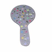 NON GLITTER LAC COMPACT MIRROR