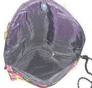 MEDIUM SIZE ETHNIC CLUTCH BAG WITH COIN