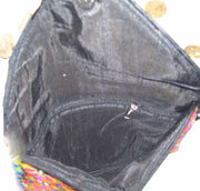 MEDIUM SIZE ETHNIC CLUTCH BAG WITH COIN