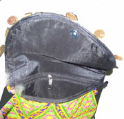 MEDIUM SIZE ETHNIC CLUTCH BAG WITH COIN