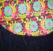INDIAN ETHNIC SHOULDER BAG WITH FRINGE