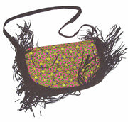 INDIAN ETHNIC SHOULDER BAG WITH FRINGE
