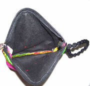 STRING EMBROIDERY POUCH