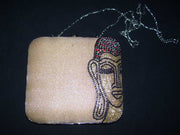 BUDDHA BOX CLUTCH PURSE WITH ZIRCON
