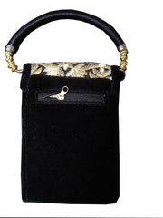 BIG SIZE ETHNIC  MOBILE  BAG WITH HANDLE