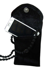 BIG SIZE ETHNIC  MOBILE  BAG WITH KEY RING