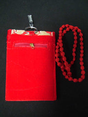 BIG SIZE ETHNIC  MOBILE  BAG WITH KEY RING
