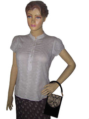 BIG SIZE ETHNIC  MOBILE  BAG WITH HANDLE