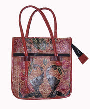 KRISHNA DESIGN LEATHER SHOULDER BAG SMALL