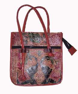 KRISHNA DESIGN LEATHER SHOULDER BAG SMALL