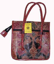 KRISHNA DESIGN LEATHER SHOULDER BAG SMALL