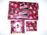 LEATHER WALLET FLOWER DESIGN