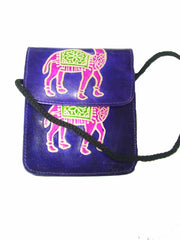 SMALL PASSPORT LEATHER BAG