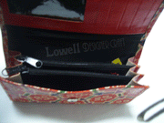 SMALL LEATHER CARD HOLDER BAG
