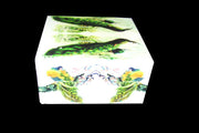 PEACOCK DIGITAL PRINT WOODEN BOX  (4