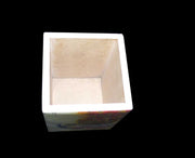 PEACOCK  DESIGN WOODEN PEN STAND